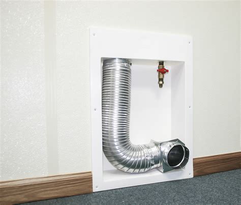 metal dryer boxes|best recessed dryer vent box.